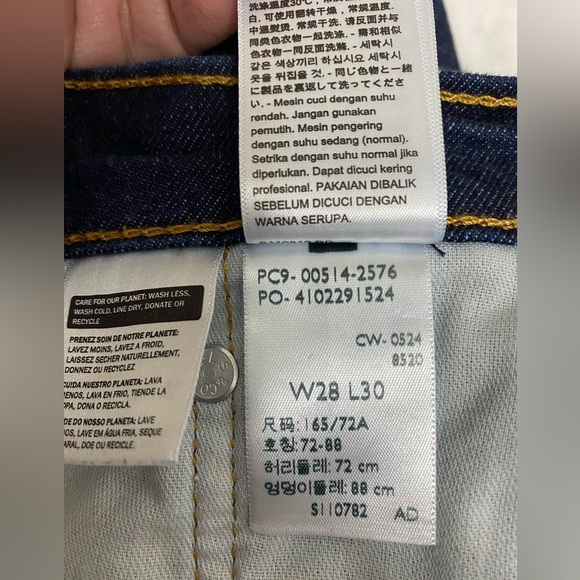 Levi’s 514 Men's Blue Jeans W28 L30 - Picture 7 of 7